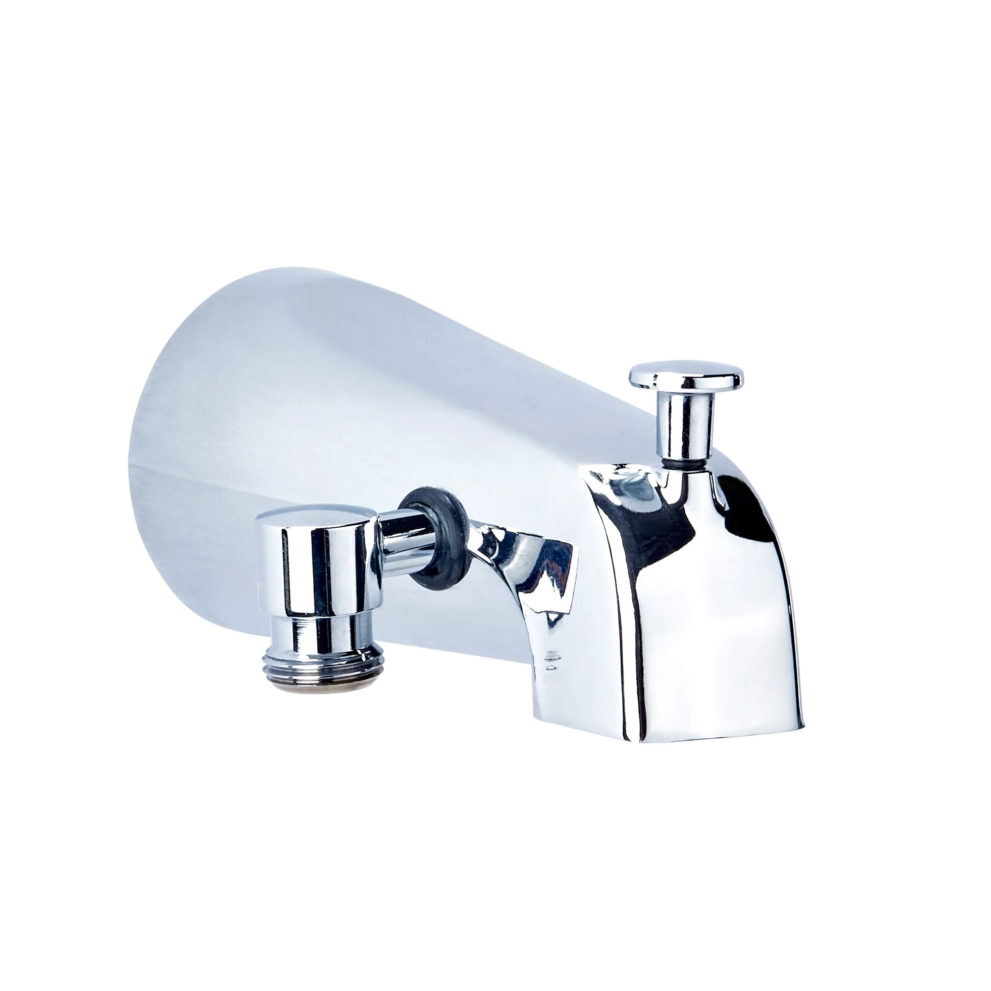 Delta Universal Fit Bathtub Spout with Diverter, Chrome, 6.69-in Length - Image 4