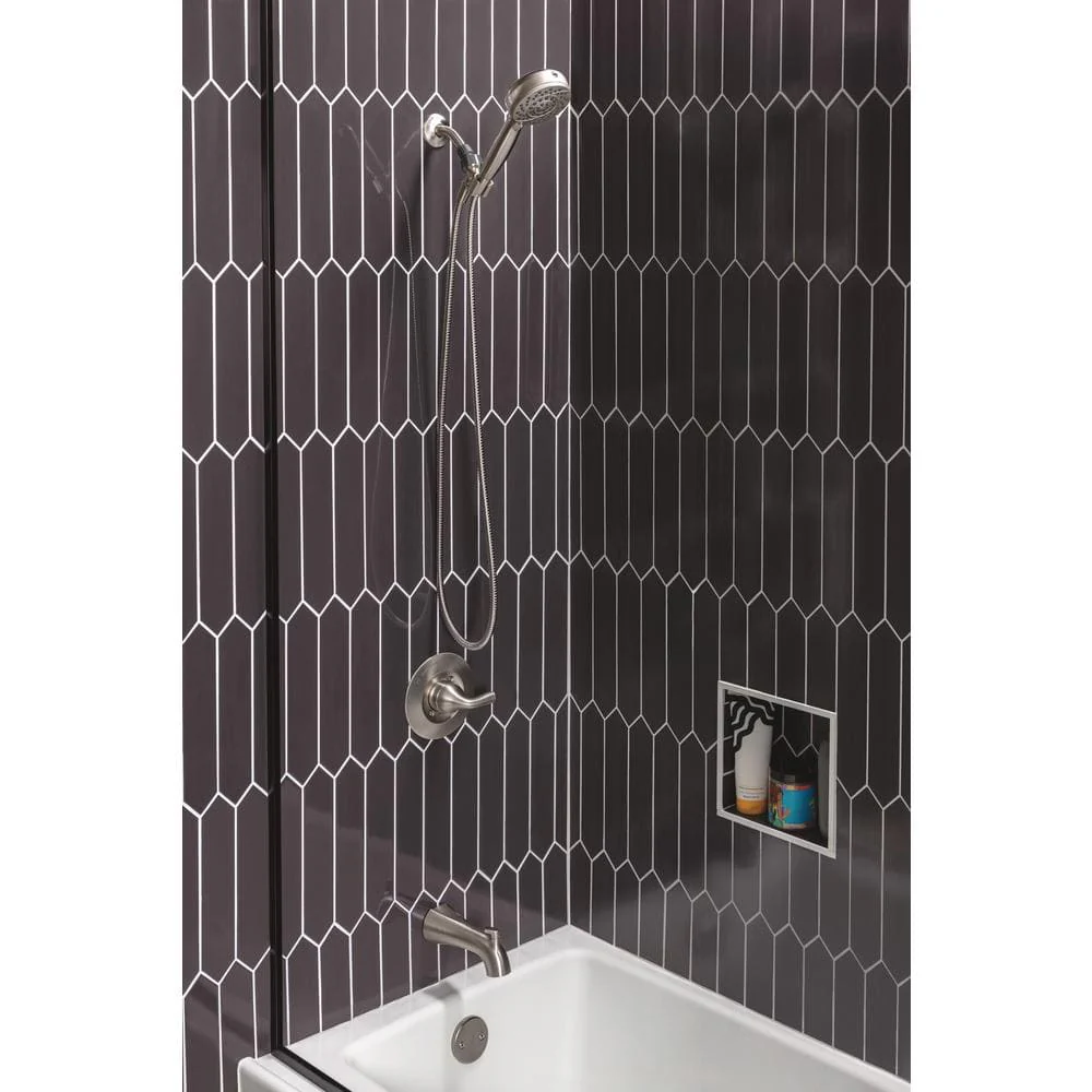Delta Universal Showering Components ProClean 6‑Spray Handheld Shower Head, 1.75 GPM, SpotShield Brushed Nickel, 72‑in Hose - Image 4