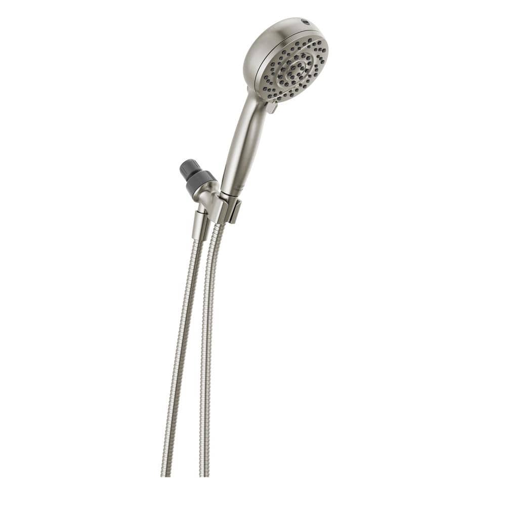 Delta Universal Showering Components ProClean 6‑Spray Handheld Shower Head, 1.75 GPM, SpotShield Brushed Nickel, 72‑in Hose - Image 8
