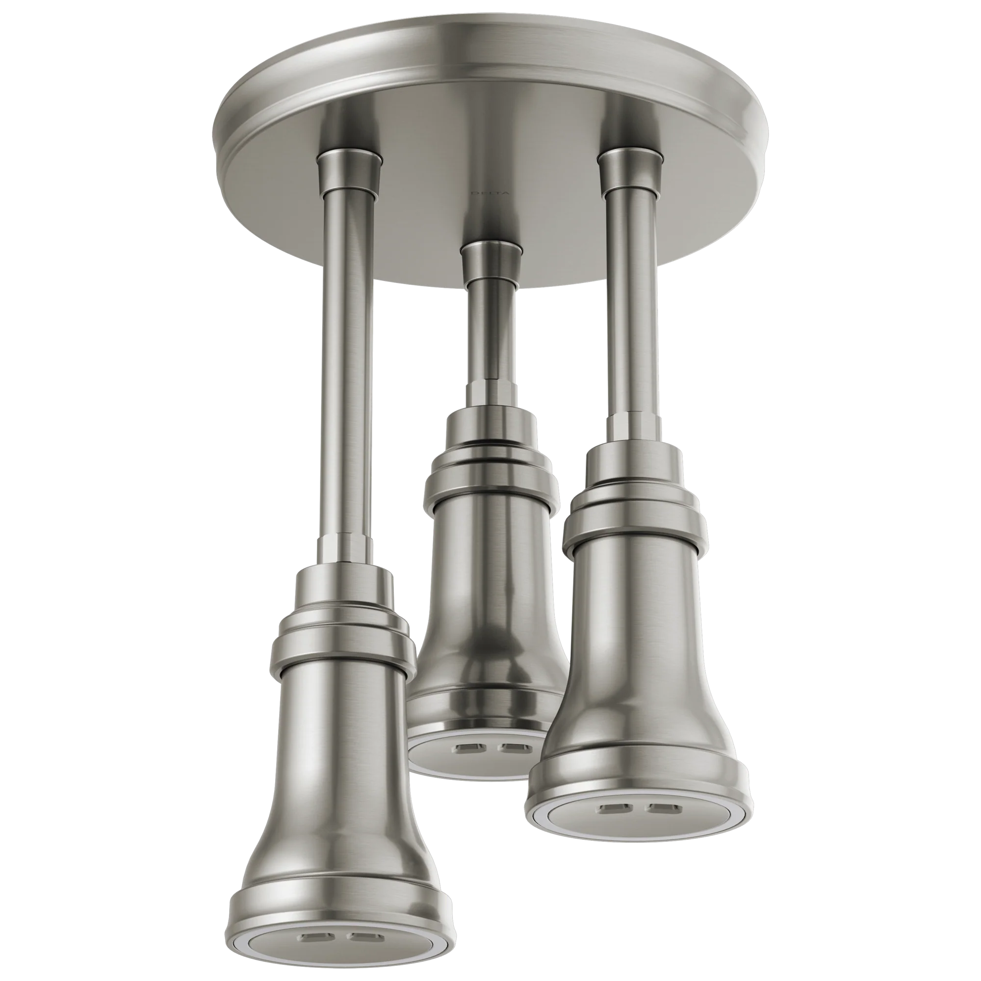 Delta Universal Showering Components Stainless 1-Spray Pendant Rain Shower Head with LED Lights, 2.5 GPM (9.5 LPM)