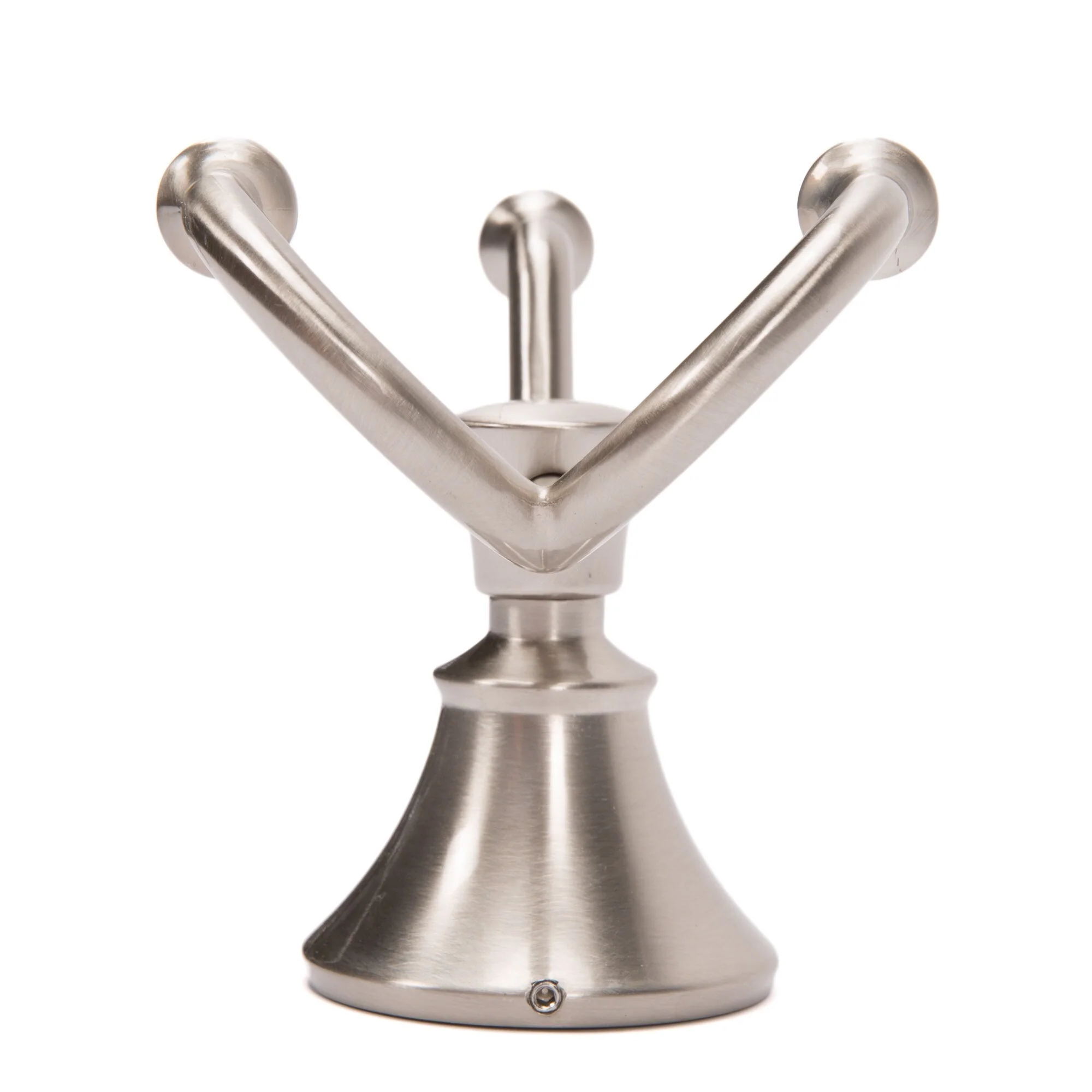 Delta Valdosta Triple Hook Satin Nickel Towel Hook - Image 4