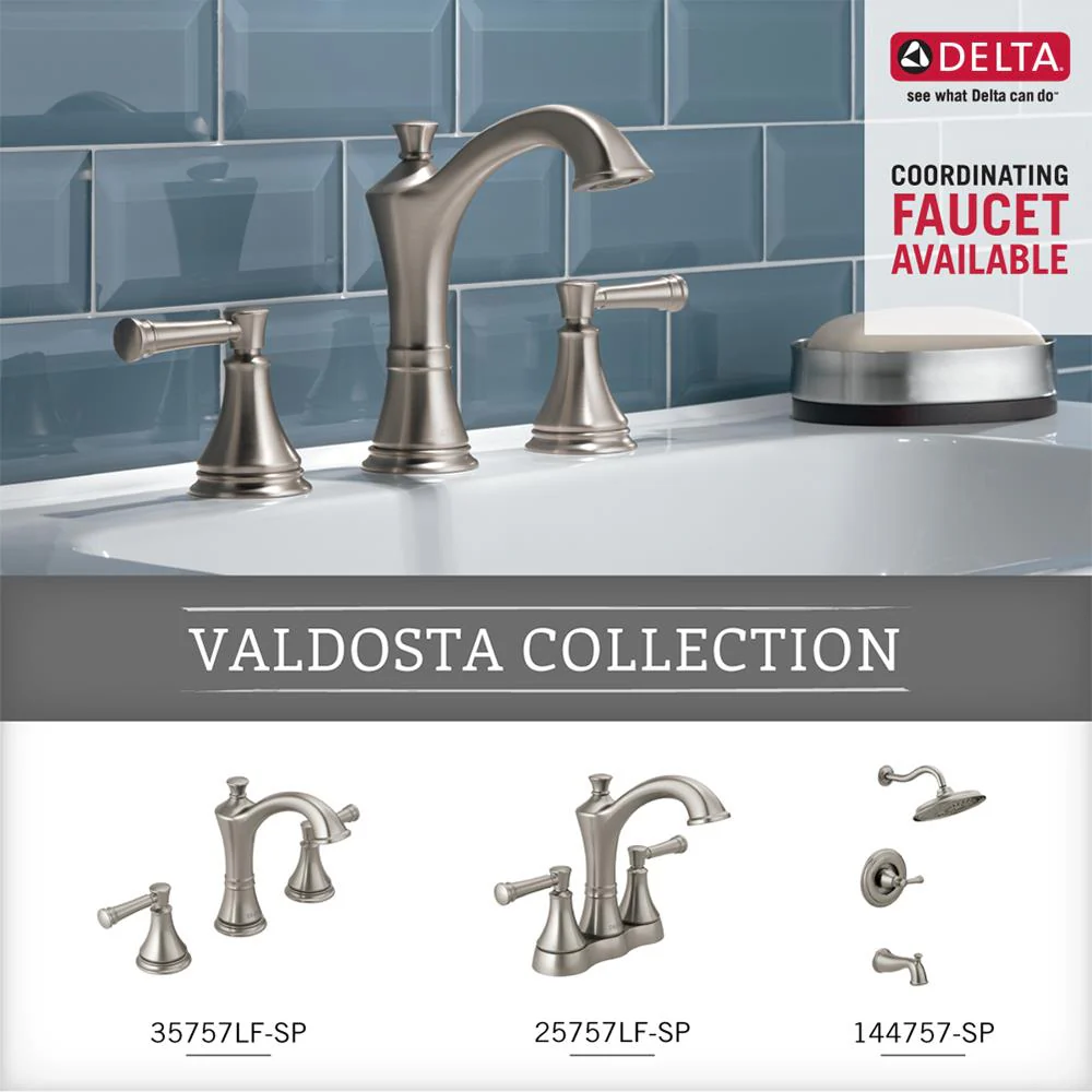 Delta Valdosta Triple Hook Satin Nickel Towel Hook - Image 8