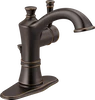 Delta Valdosta Venetian Bronze 1‑Handle Single Hole/4‑in Centerset WaterSense Bathroom Sink Faucet with Drain - Image 2