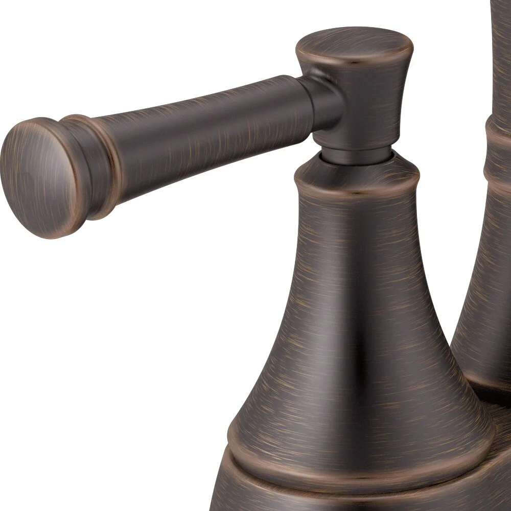 Delta Valdosta Venetian Bronze 2-Handle 4-in Centerset WaterSense Bathroom Sink Faucet with Drain - Image 2