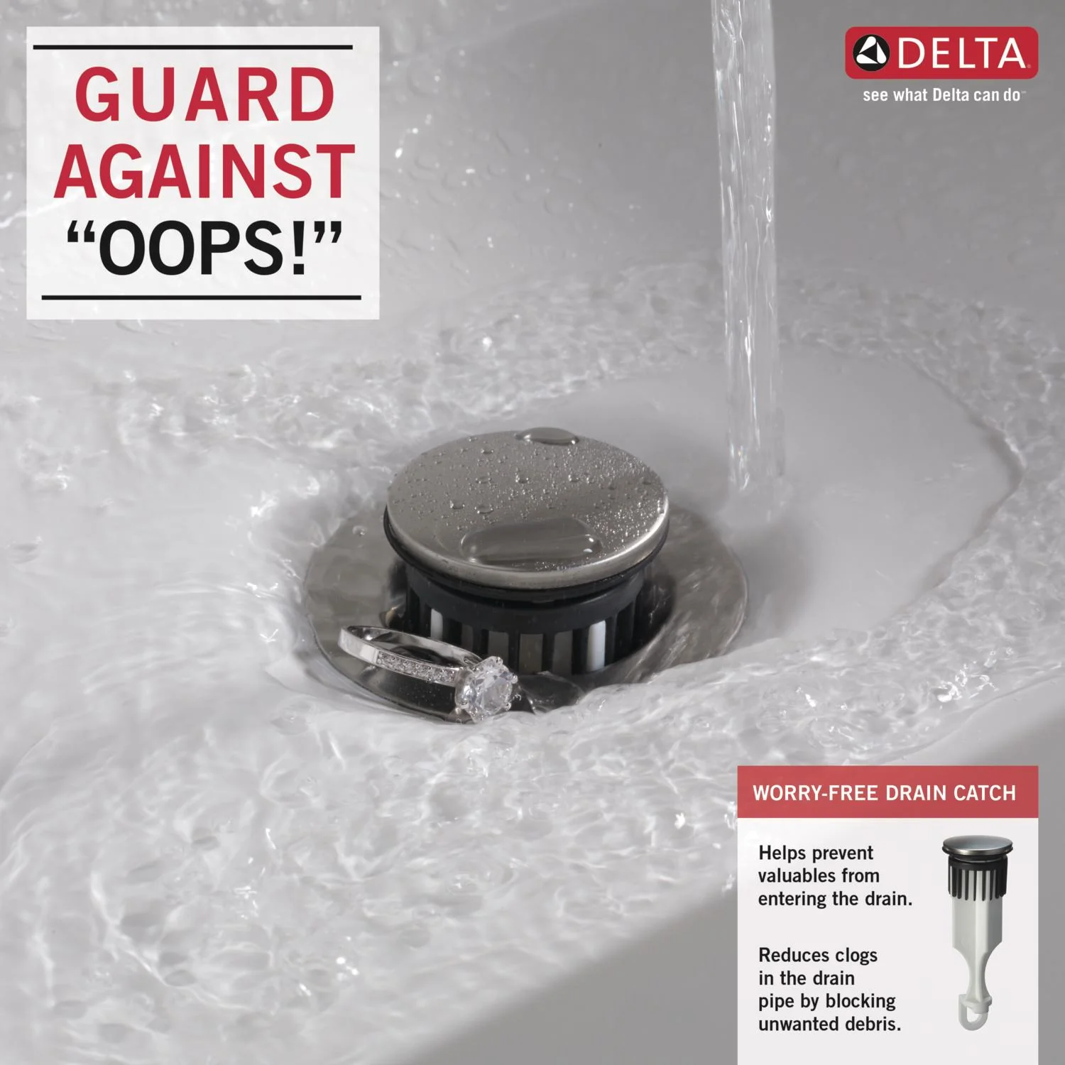 Delta Valdosta Venetian Bronze 2-Handle 4-in Centerset WaterSense Bathroom Sink Faucet with Drain - Image 5