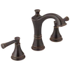Delta Valdosta Venetian Bronze 2-Handle Widespread WaterSense Bathroom Sink Faucet with Drain - Image 2