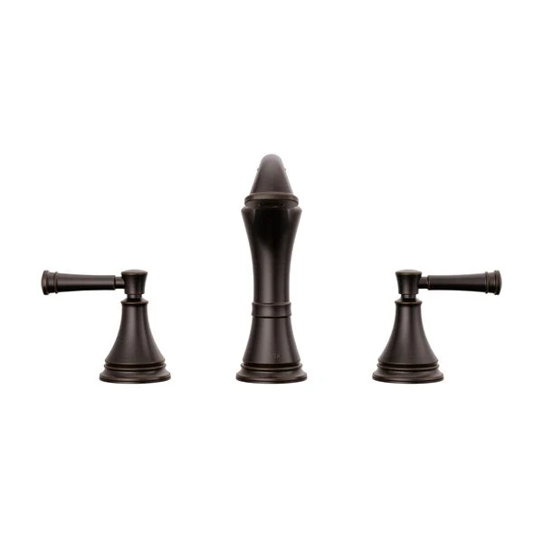 Delta Valdosta Venetian Bronze 2-Handle Widespread WaterSense Bathroom Sink Faucet with Drain - Image 3