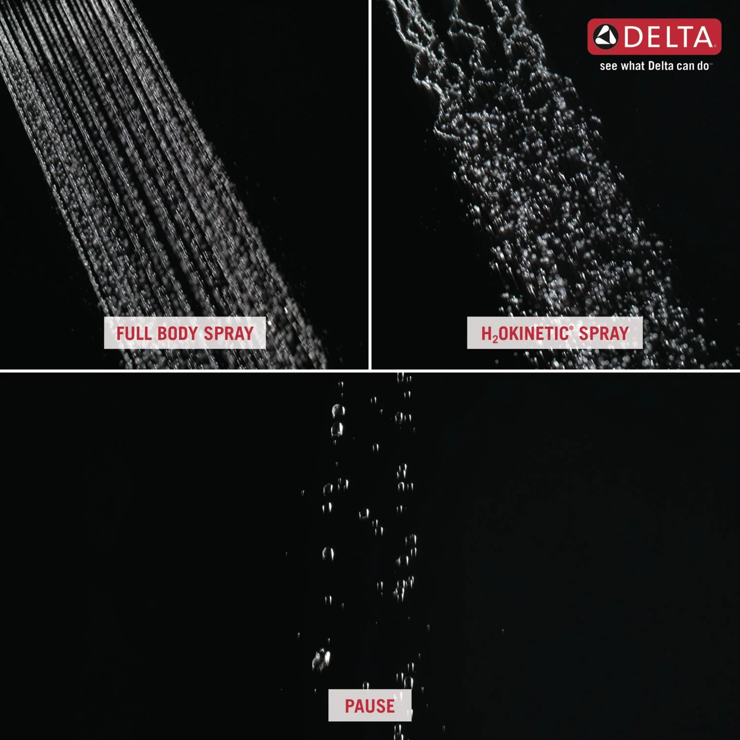 Delta Valdosta with H2Okinetic Technology SpotShield Stainless 1-Handle Bathtub and Shower Faucet with Valve - Image 6