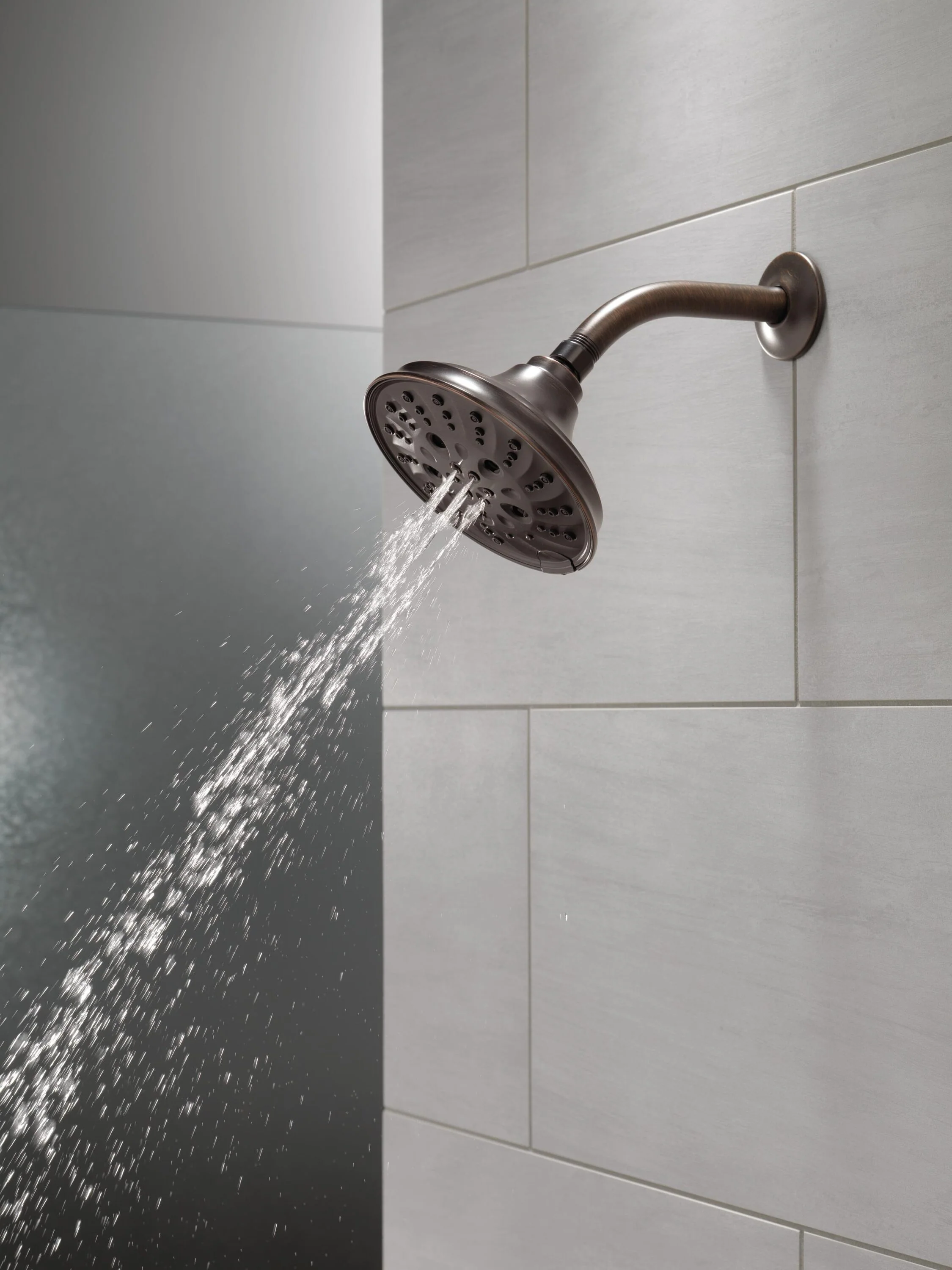 Delta Venetian Bronze 5-Spray Rain Shower Head, 1.75 GPM (6.6 LPM), 6-in Round - Image 6