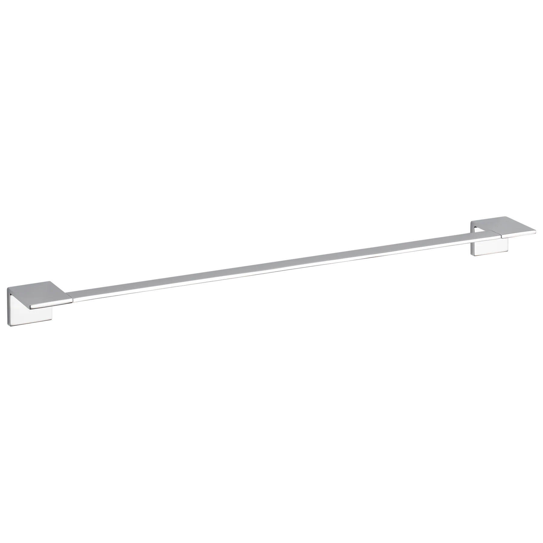 Delta Vero 24-in Stainless Wall-Mount Single Towel Bar, Brilliance Stainless Finish