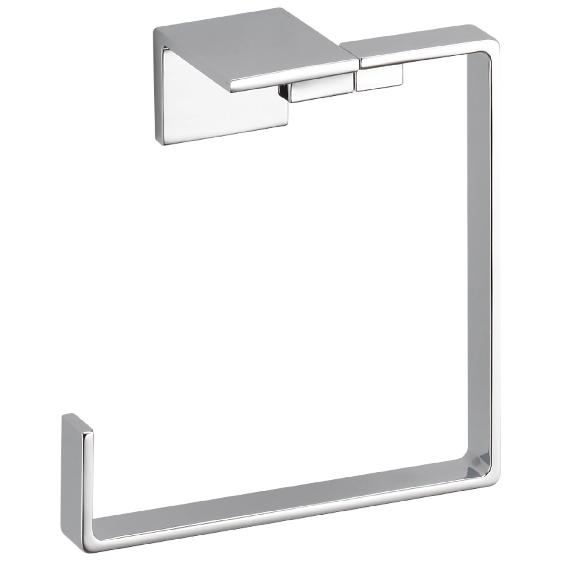 Delta Vero Brilliance Stainless Steel Wall-Mount Towel Ring, 6-1/2" x 6-1/2"