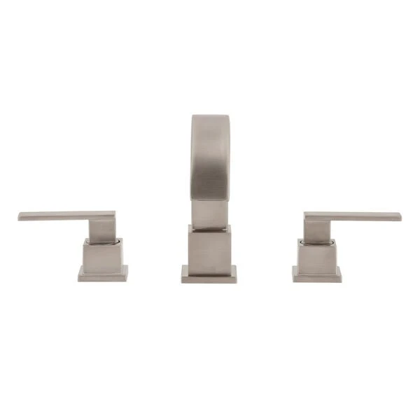 Delta Vero Stainless 2-Handle Widespread WaterSense Bathroom Sink Faucet with Drain - Image 3