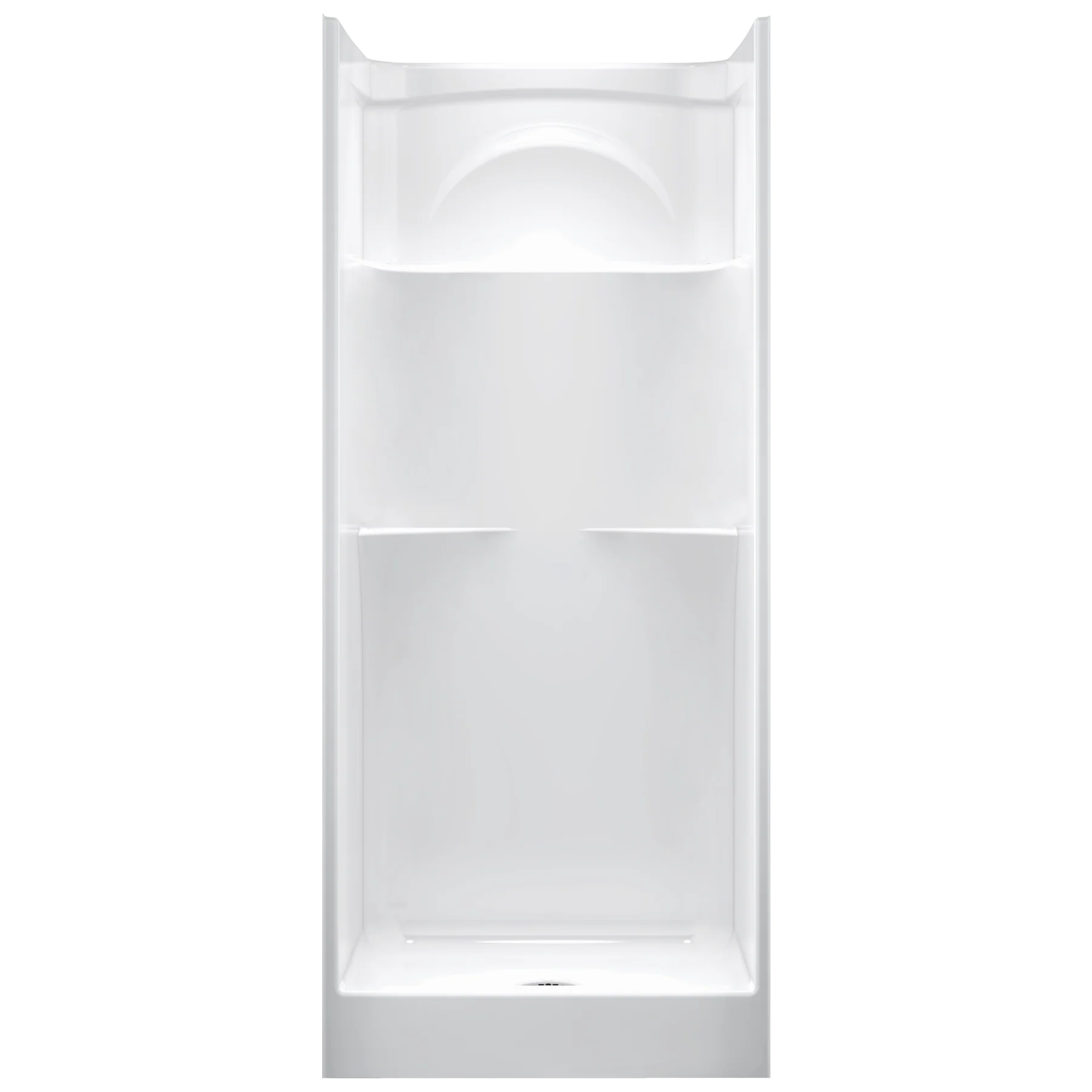 DELTA White Acrylic One-Piece Shower (Common: 32-in x 32-in; Actual: 78-in x 31.875-in x 31.875-in)