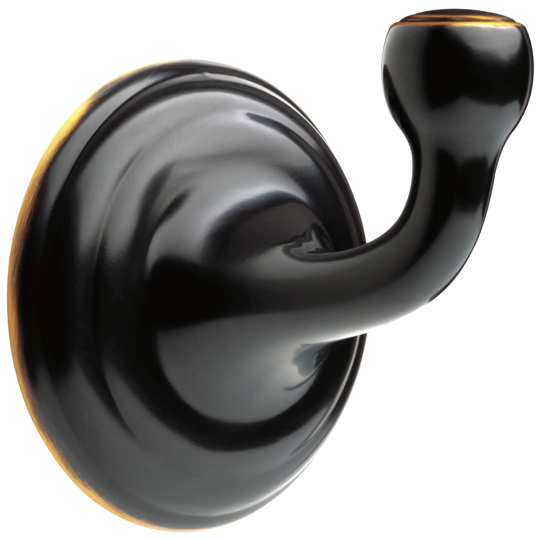 Delta Windemere 1-Hook Oil Rubbed Bronze Towel Hook, 2-1/2 in. H x 2-5/16 in. D x 2-3/16 in. W