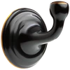 Delta Windemere 1-Hook Oil Rubbed Bronze Towel Hook, 2-1/2 in. H x 2-5/16 in. D x 2-3/16 in. W - Image 2
