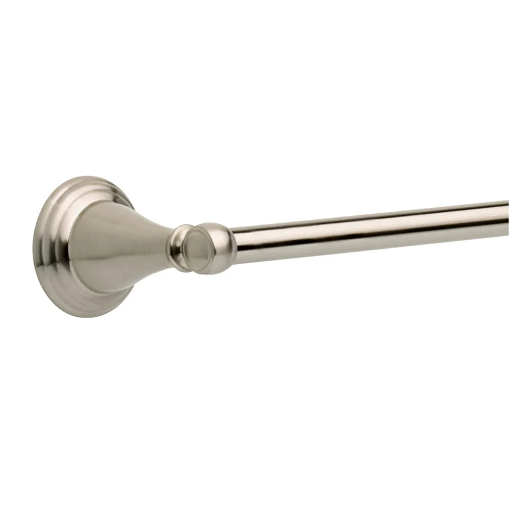 Delta Windemere 24-in Brushed Nickel Wall Mount Single Towel Bar - Image 5
