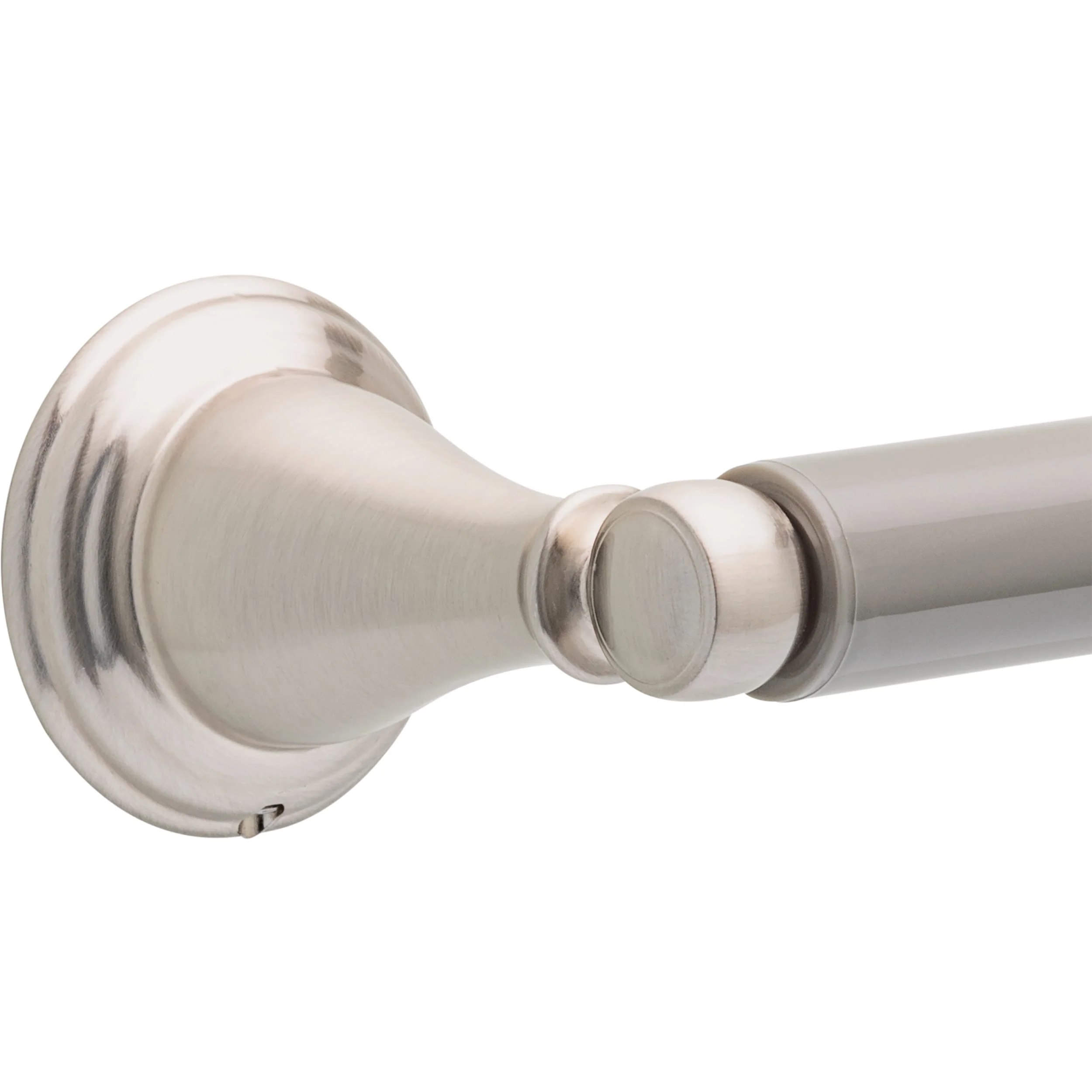 Delta Windemere Brushed Nickel Wall Mount Spring-Loaded Toilet Paper Holder - Image 5
