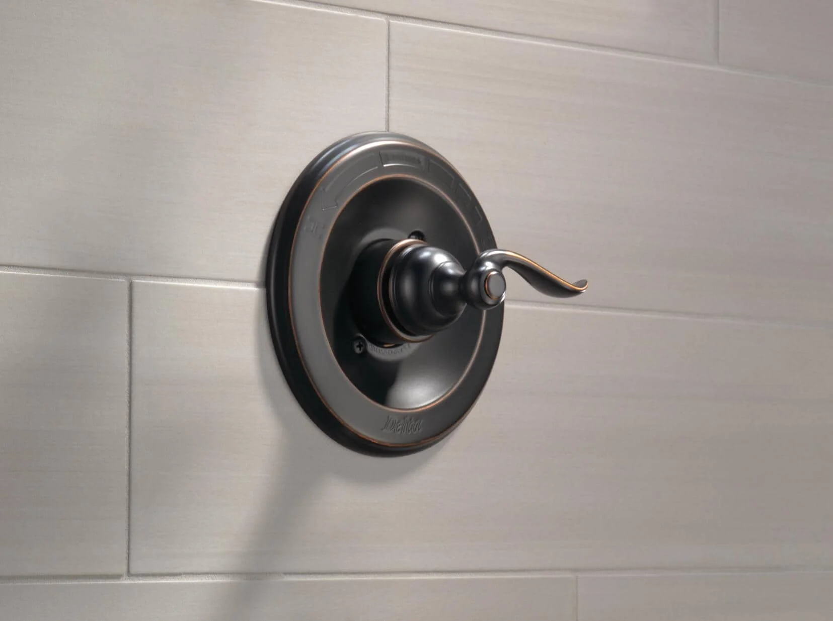 Delta Windemere Oil Rubbed Bronze 1-Handle Shower Faucet Trim Kit - Image 3