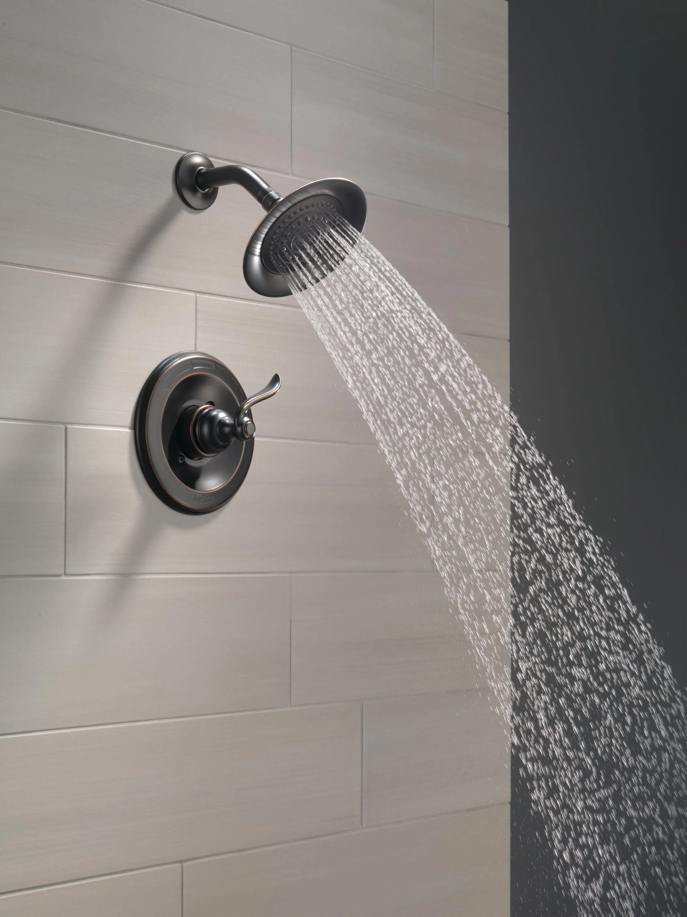 Delta Windemere Oil Rubbed Bronze 1-Handle Shower Faucet with Valve - Image 2
