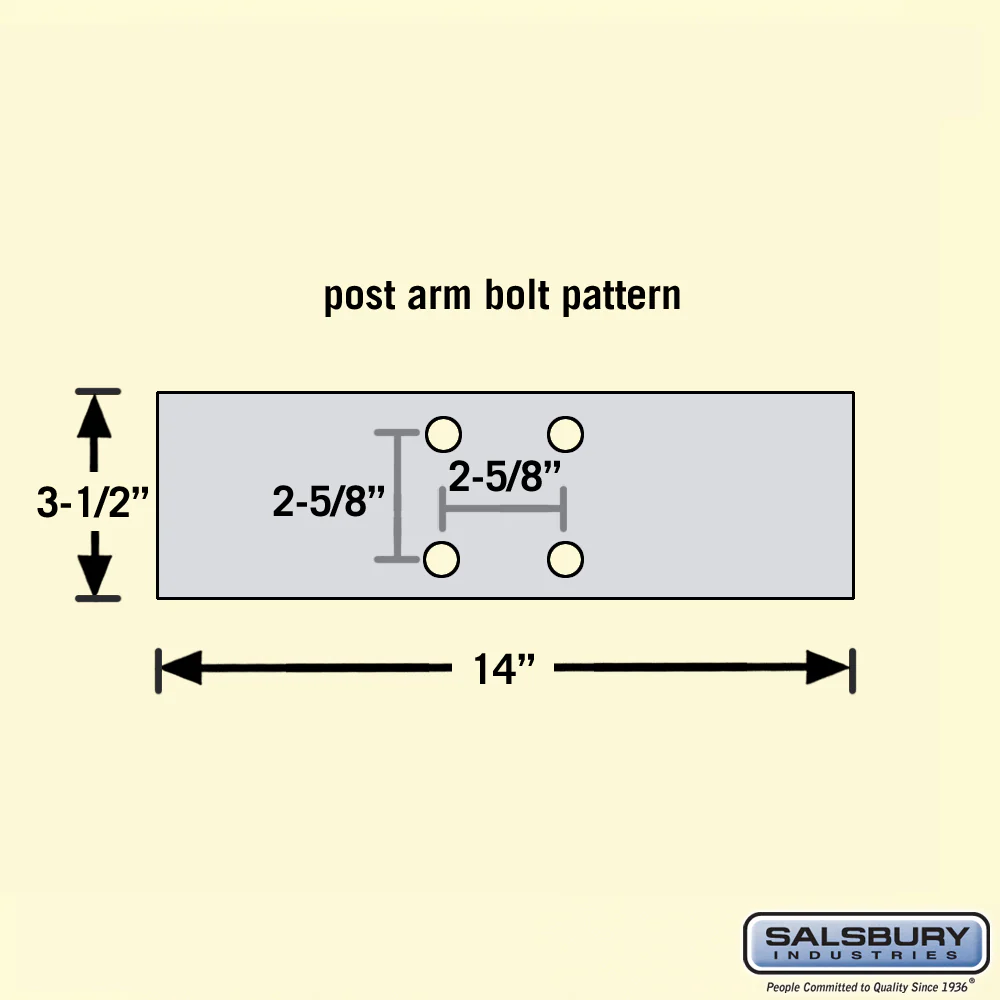 Deluxe In-Ground Mailbox Post, Silver, 1-Sided for Roadside Use - Image 3