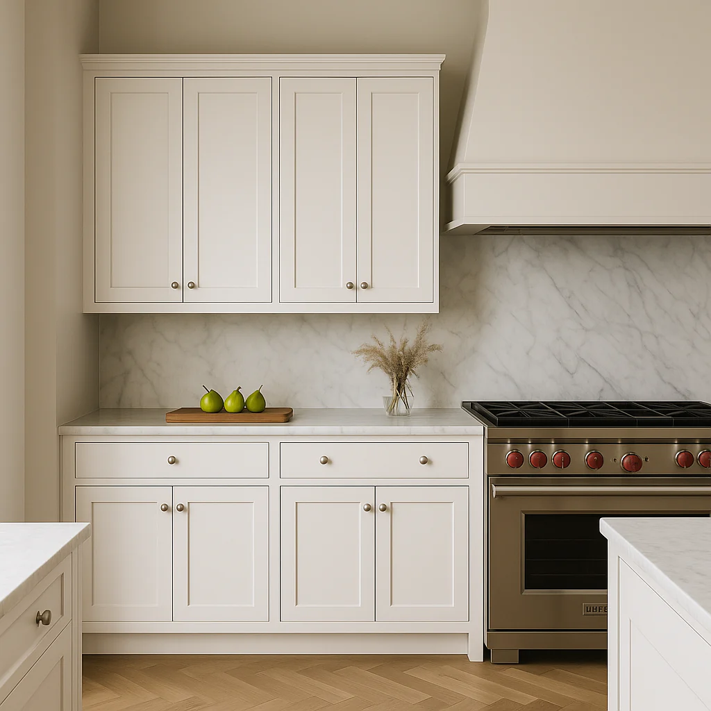 Design House Brookings Shaker 2-Door Wall Kitchen Cabinet in White - Image 3