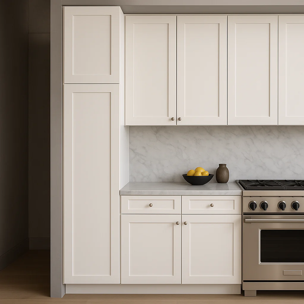 Design House Brookings Shaker Style Pantry/Utility Cabinet in White - Image 4