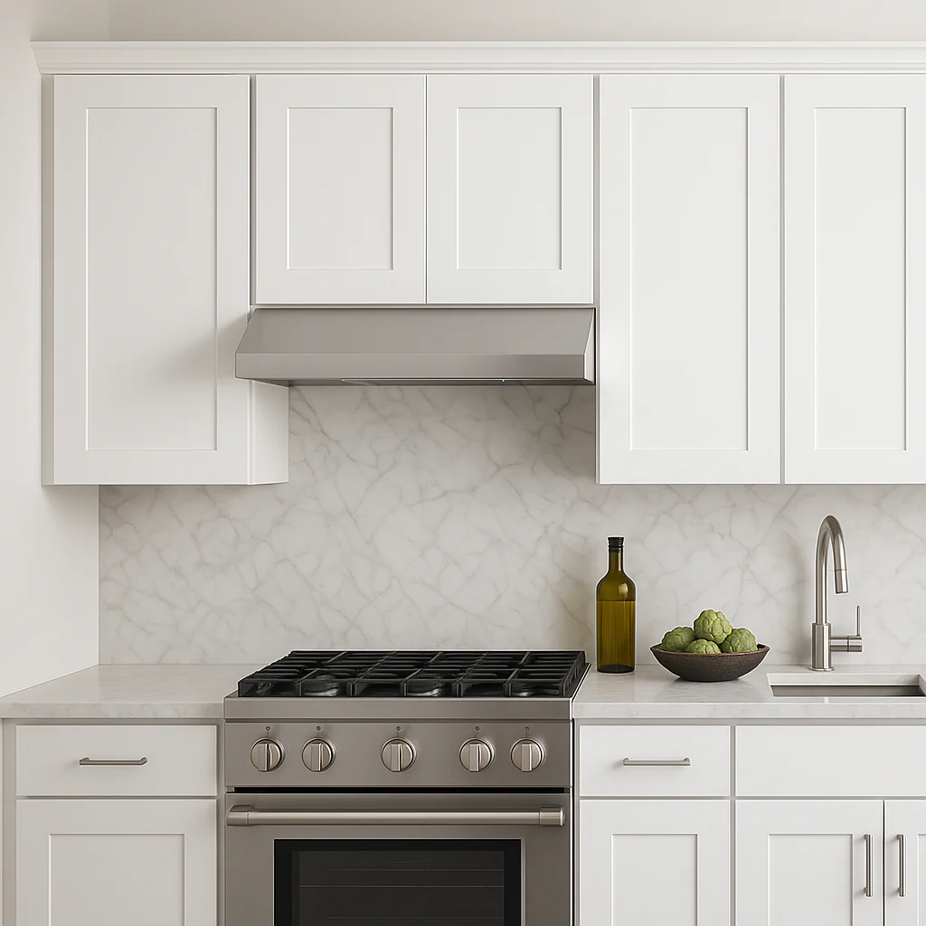 Design House Brookings Shaker Style Wall Kitchen Cabinet, White Finish, 12x24x12 in. - Image 4