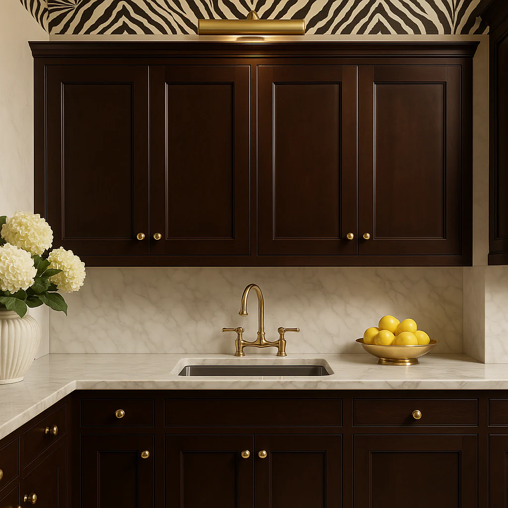 Design House Brookings Shaker Wall Kitchen Cabinet in Espresso - Image 3