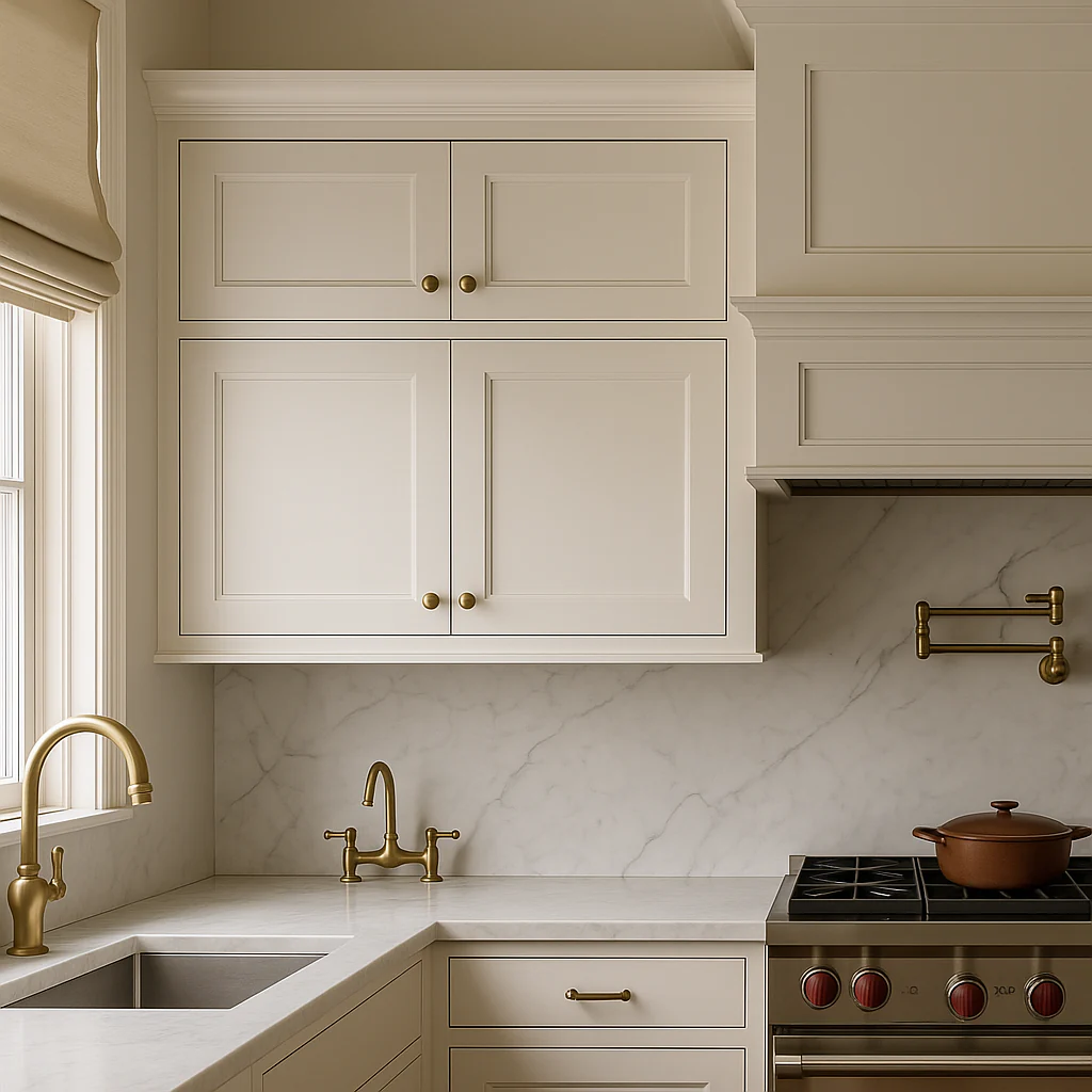 Design House Brookings Solid Wood Shaker Kitchen Cabinet W3312, 33x12x12 in, White - Image 4