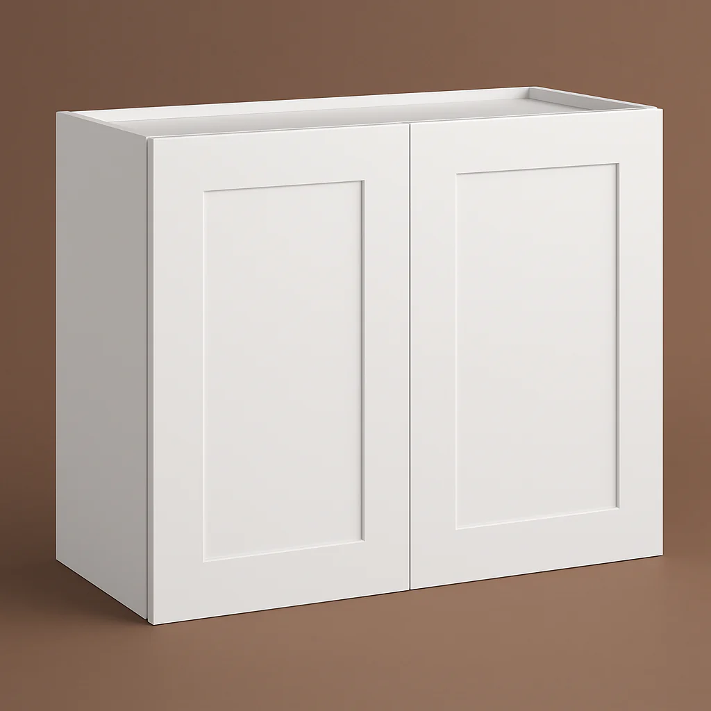 Design House Brookings Solid Wood Shaker Wall Kitchen Cabinet, White, 36x24x12 in.