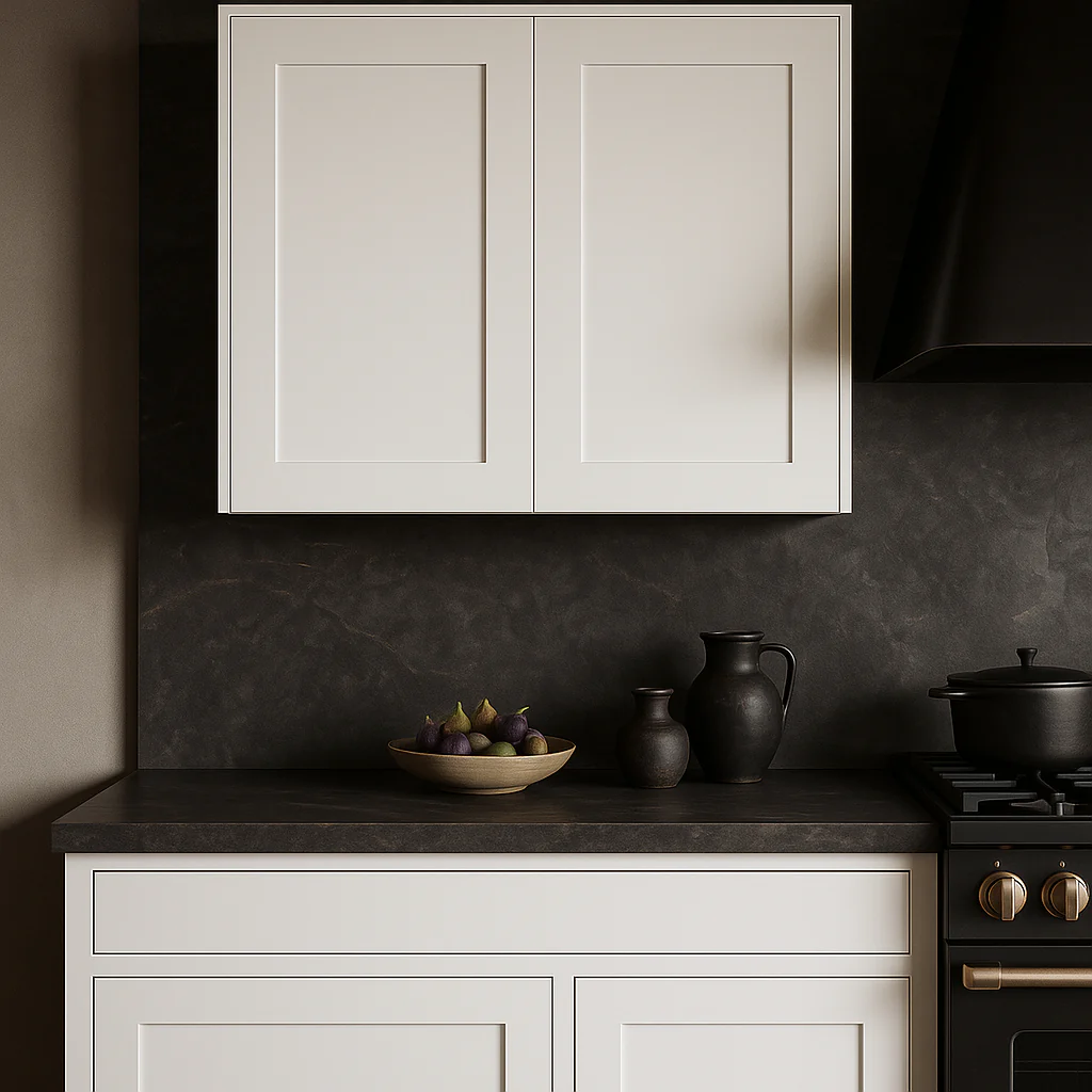 Design House Brookings Solid Wood Shaker Wall Kitchen Cabinet, White, 36x24x12 in. - Image 2