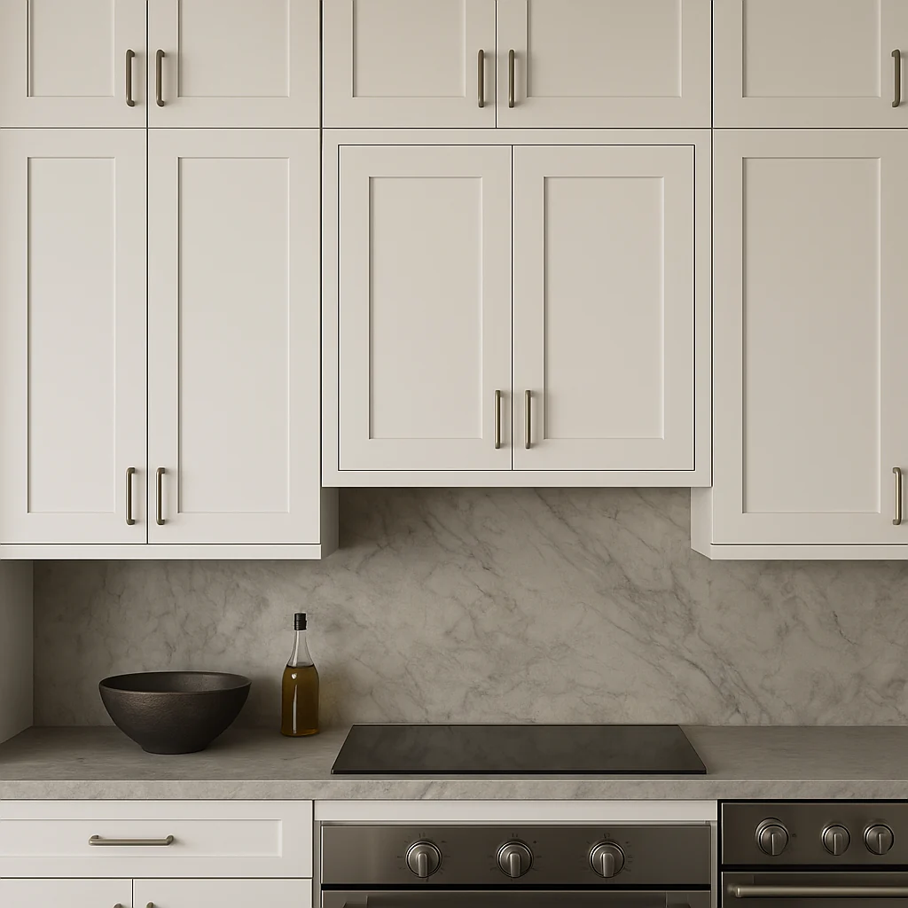 Design House Brookings White Shaker 2-Door Wall Kitchen Cabinet - Image 4