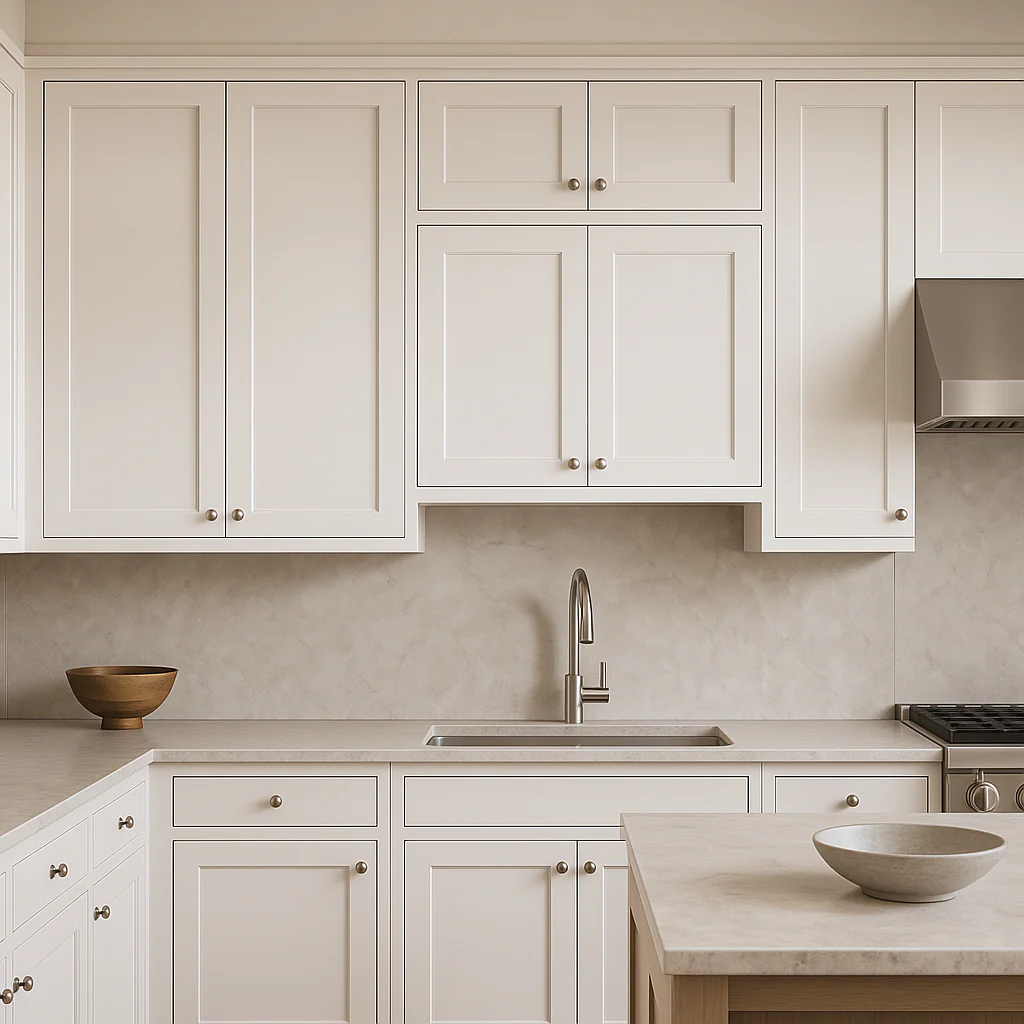 Design House Brookings White Shaker 2-Door Wall Kitchen Cabinet - Image 4