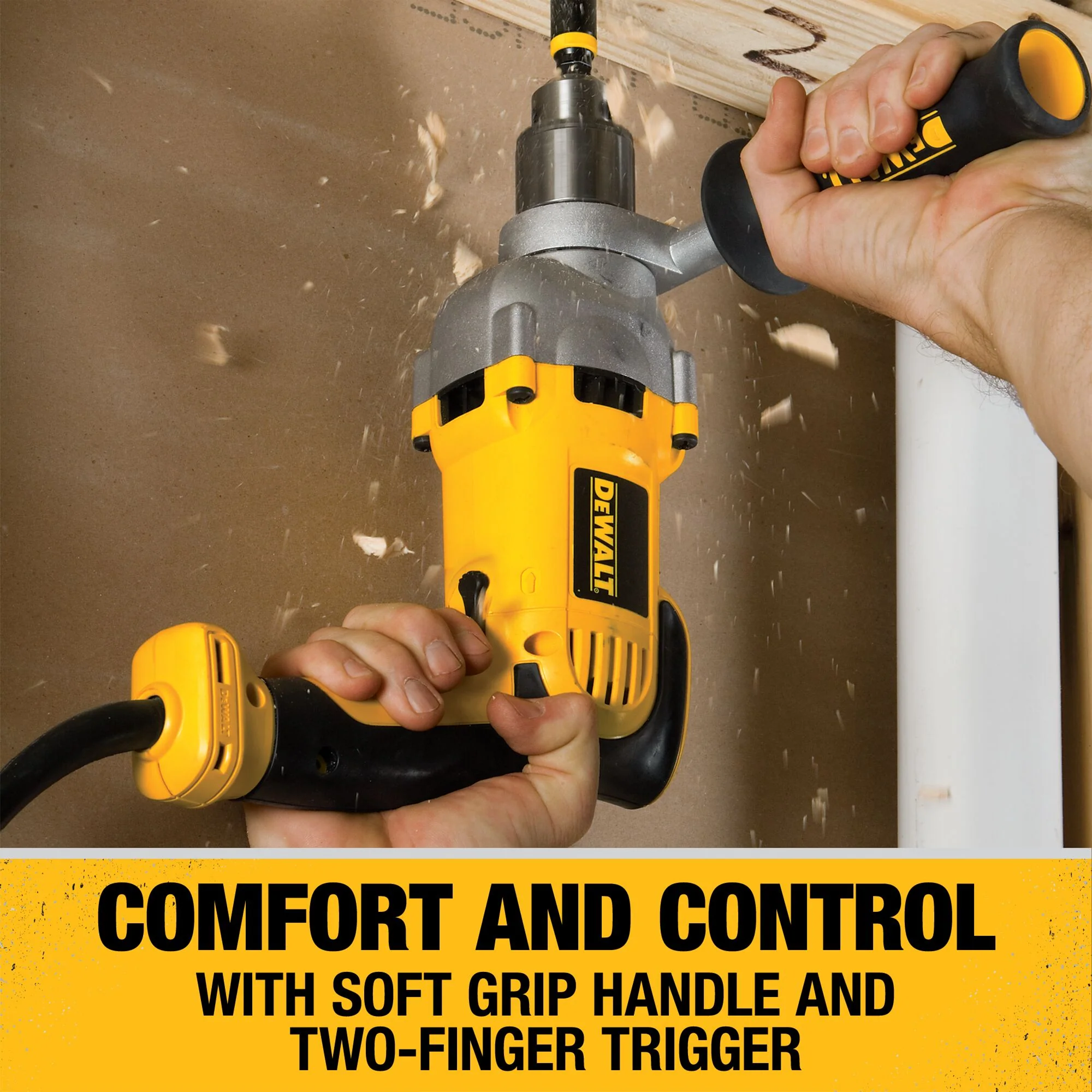 DEWALT 10-Amp 1/2-in Keyed Corded Drill, DWD210G - Image 6