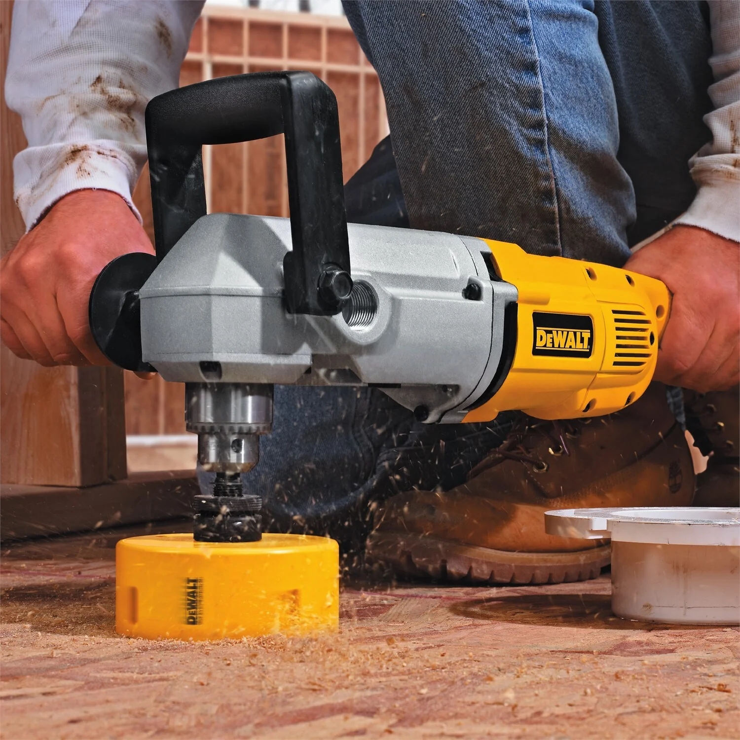 DEWALT 11.5-Amp 1/2-in Keyed Corded Drill, DW124 - Image 2