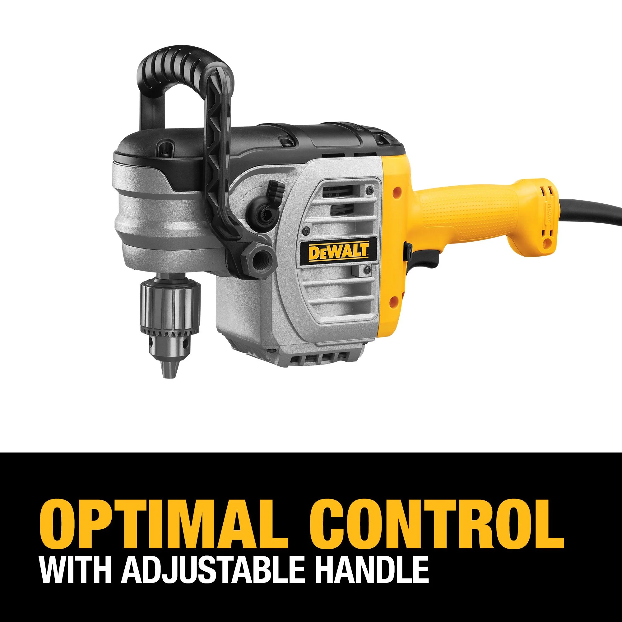 DEWALT 11-Amp 1/2-in Keyed Corded Stud & Joist Drill (DWD450) - Image 4