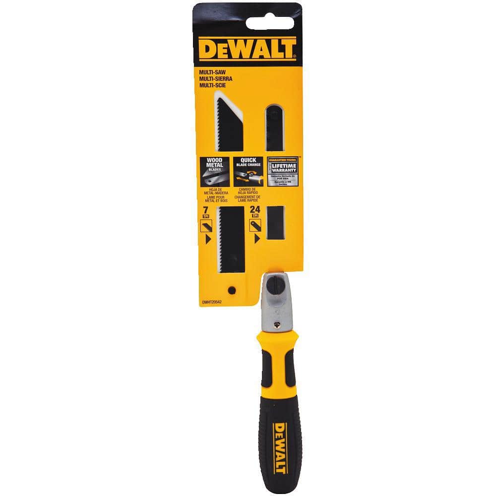 DEWALT 12 in. Tooth Saw with Composite Handle, Quick-Change Multi-Saw - Image 2
