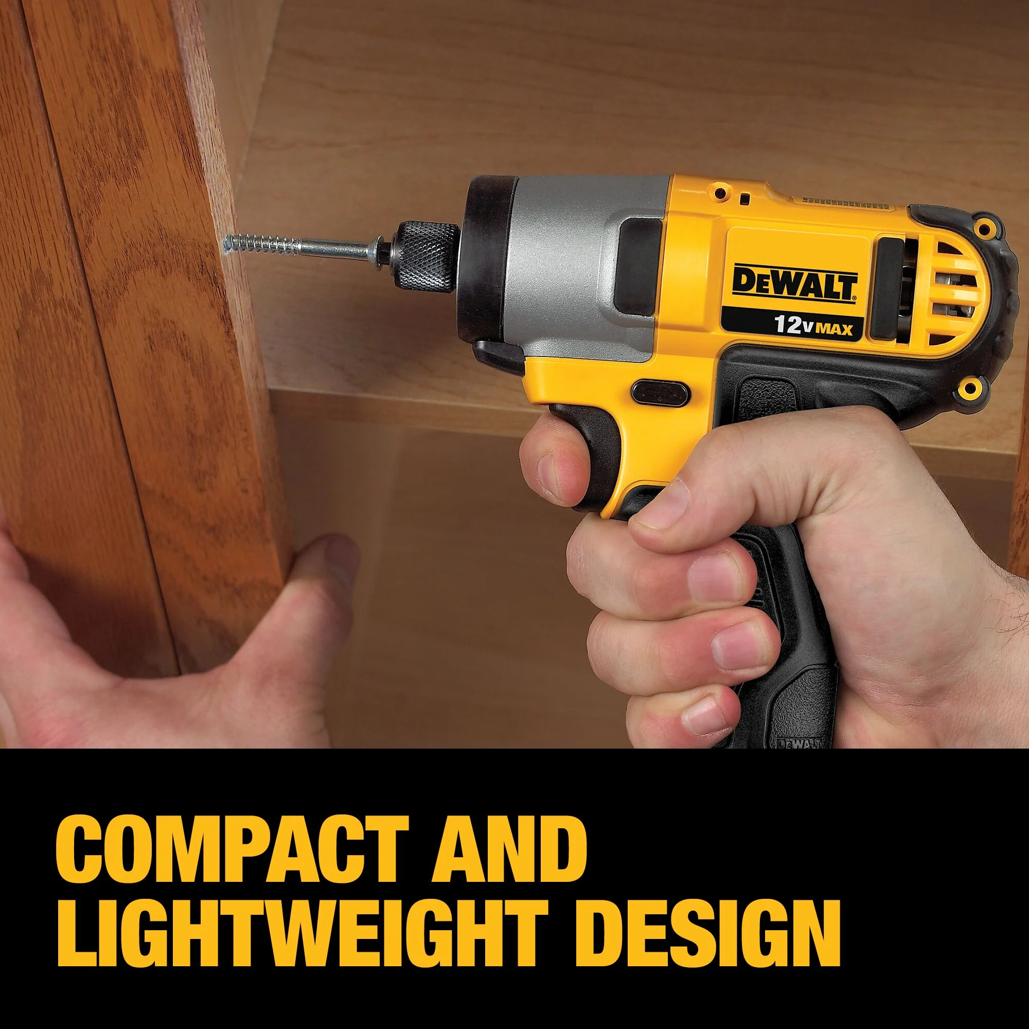 DEWALT 12-Volt MAX Variable Speed Cordless Impact Driver Kit with 2 Batteries, Charger & Bag (DCF815S2) - Image 5