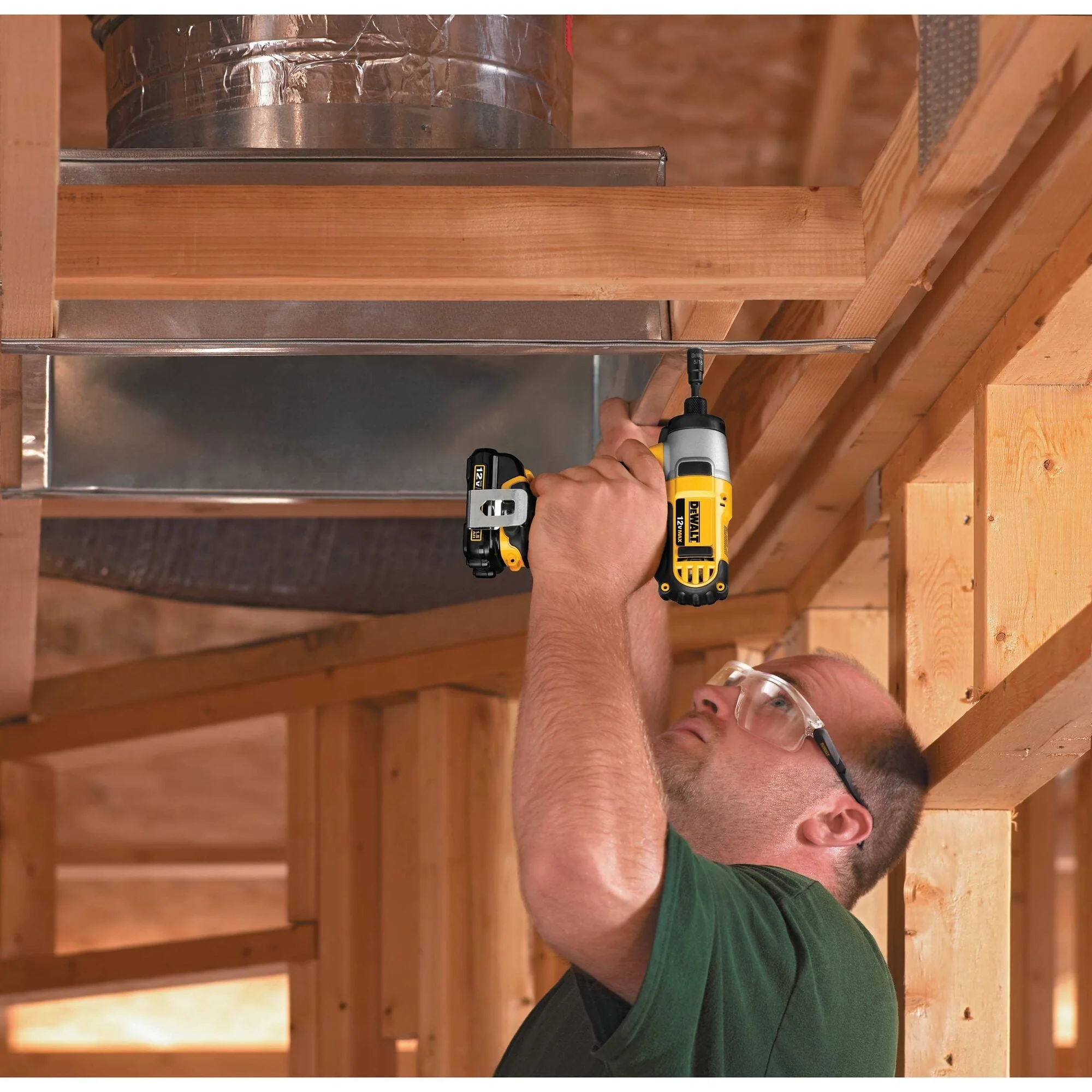 DEWALT 12-Volt MAX Variable Speed Cordless Impact Driver Kit with 2 Batteries, Charger & Bag (DCF815S2) - Image 6