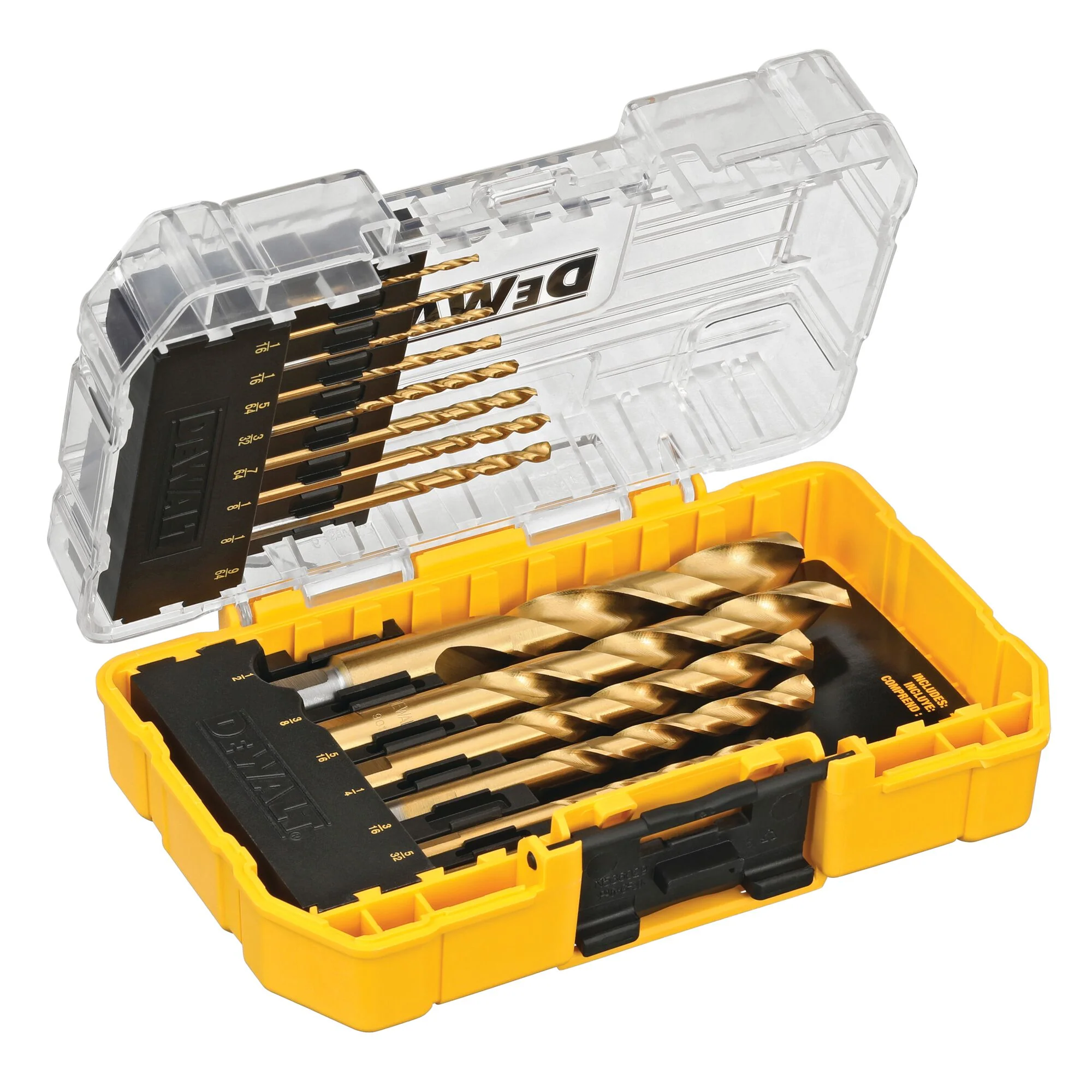DEWALT 14-Piece Assorted Titanium Twist Drill Bit Set - Image 5