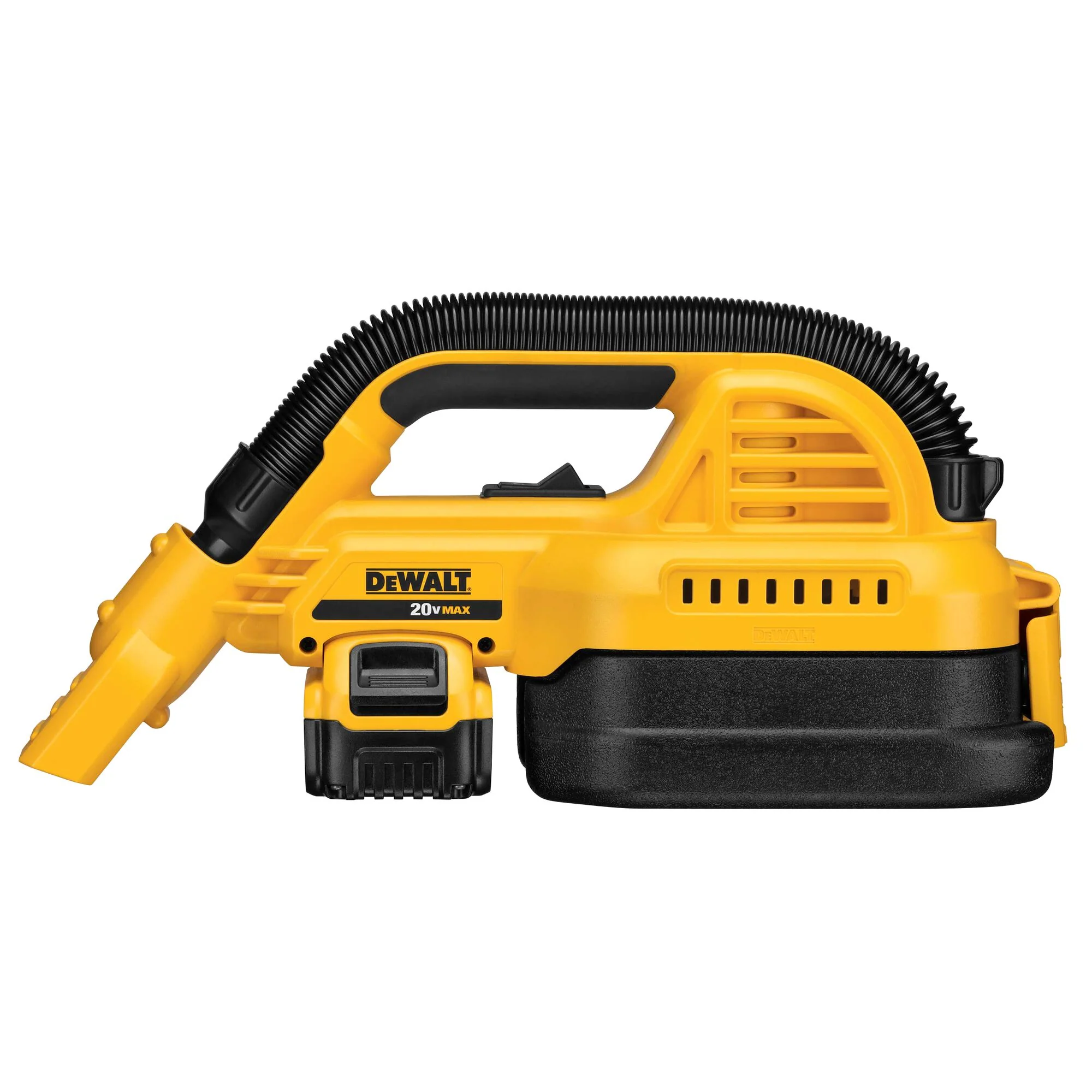 DEWALT 20-Volt MAX 0.5-Gallon Cordless Handheld Wet/Dry Shop Vacuum Kit (Battery & Charger Included)