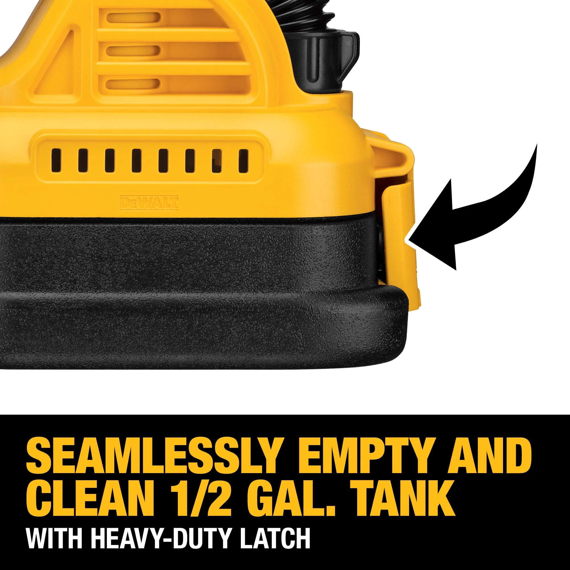 DEWALT 20-Volt MAX 0.5-Gallon Cordless Handheld Wet/Dry Shop Vacuum Kit (Battery & Charger Included) - Image 6