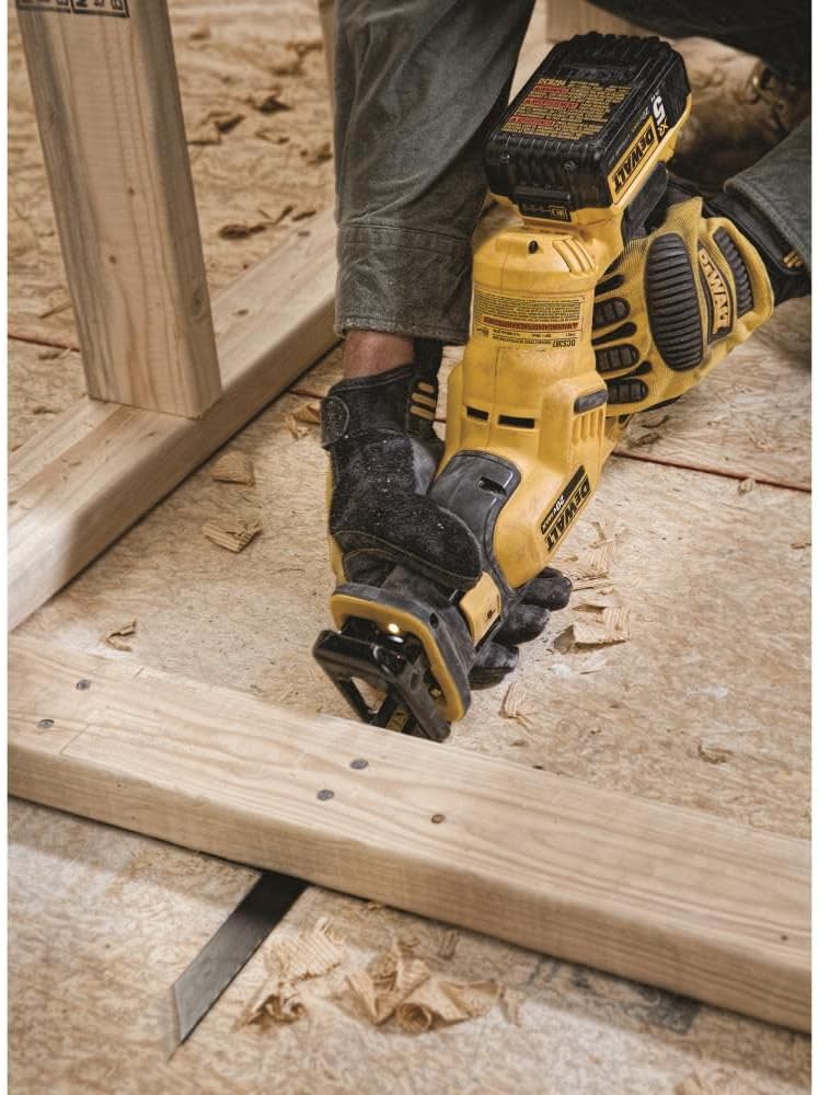 DEWALT 20-Volt MAX Lithium-Ion Cordless Compact Reciprocating Saw Kit with 2Ah Battery, Charger and Bag - Image 5