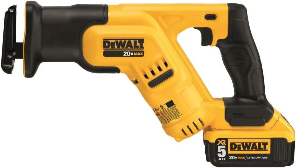 DEWALT 20-Volt MAX Lithium-Ion Cordless Compact Reciprocating Saw Kit with 2Ah Battery, Charger and Bag - Image 7