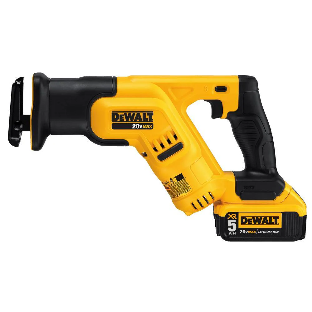 DEWALT 20-Volt MAX Lithium-Ion Cordless Compact Reciprocating Saw Kit with Bonus 6.0Ah Battery Pack - Image 5