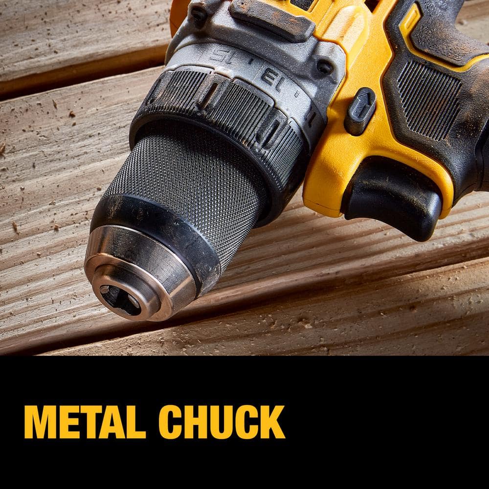 DEWALT 20-Volt MAX XR Brushless 1/2 in. Drill/Driver Kit with FREE ATOMIC 20-Volt Brushless Oscillating Tool - Image 4