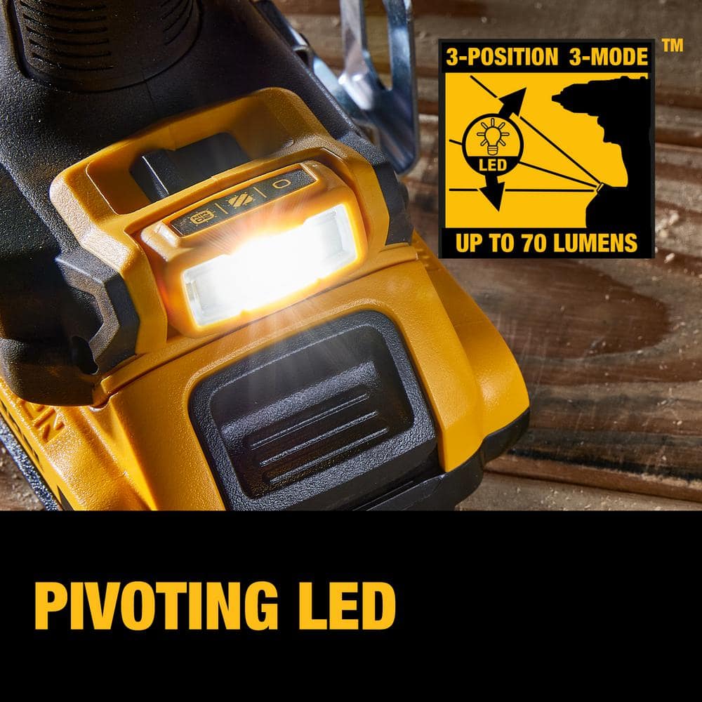 DEWALT 20-Volt MAX XR Brushless 1/2 in. Drill/Driver Kit with FREE ATOMIC 20-Volt Brushless Oscillating Tool - Image 7