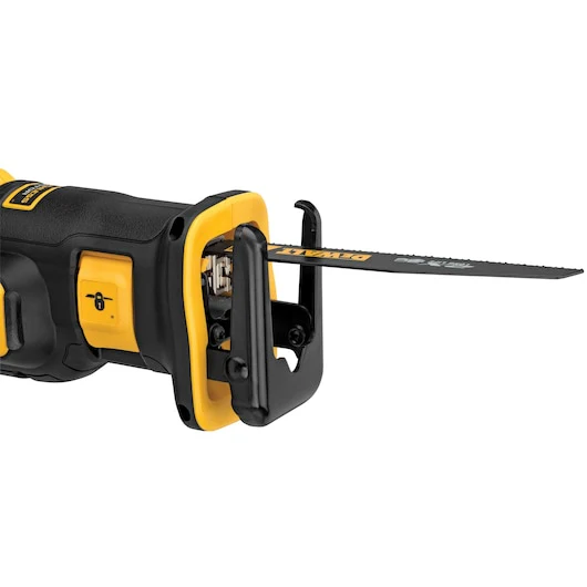 DEWALT 20-Volt MAX XR Cordless Brushless Compact Reciprocating Saw Kit with Two 5.0Ah Batteries, Charger and Bag - Image 7