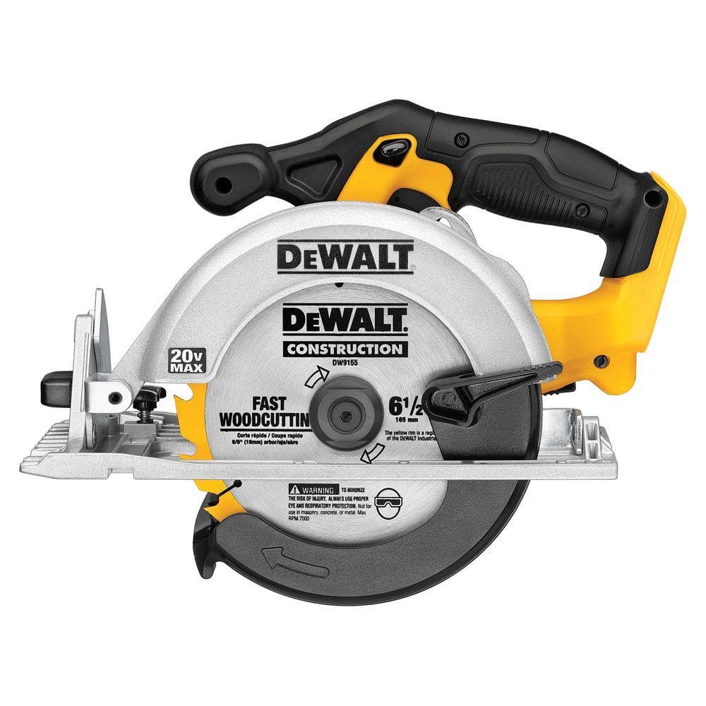 DEWALT 20V MAX Cordless 6-1/2 in. Circular Saw Kit with Batteries and Charger - Image 3