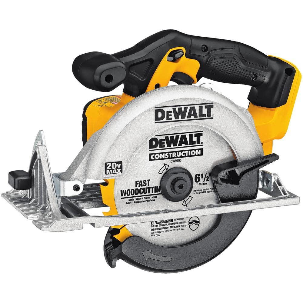 DEWALT 20V MAX Cordless 6-1/2 in. Circular Saw with Compact Lithium-Ion Battery - Image 2
